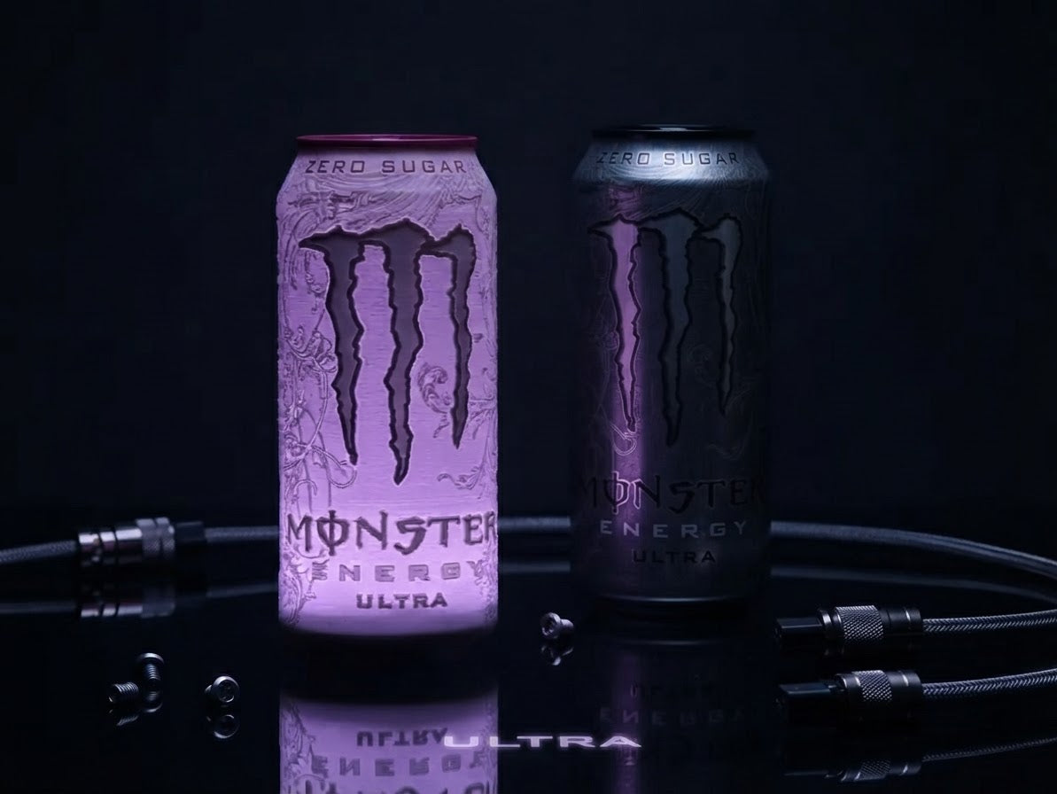 Monster Energy lithophane lamp